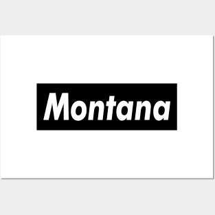 Montana Meat Brown Posters and Art